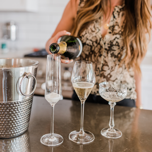the coupe, the flute or the tulip. Best stemware for enjoying bubbly