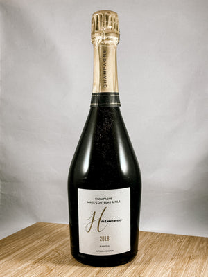 Marx-Coutelas Champagne, part of our champagne club. Great for gifts or to spoil yourself with clean farmed boutique brut nature champagnes and sparkling wines