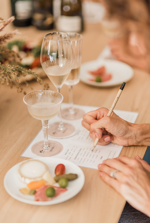 Tasting kit -This set is designed to help you and your bubbles-loving friends to refine your palate and expand your bubbles knowledge in a new, fun way!