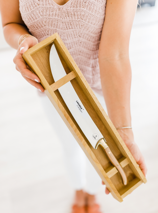 Laguiloe Champagne Saber - Olivewood