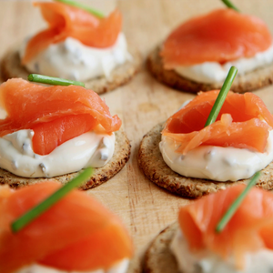 Smoked Salmon Blini