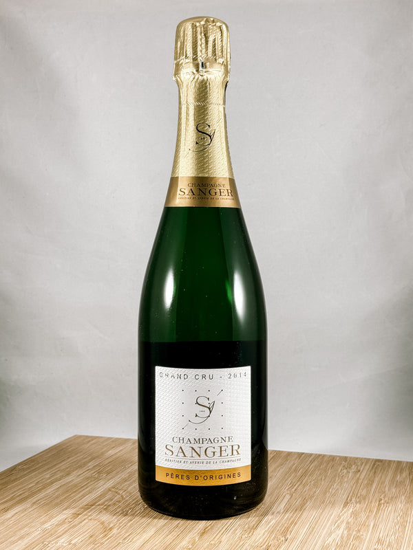 Sanger Champagne, part of our monthly champagne club, wine delivery, unique gift ideas, send bubbles gifts