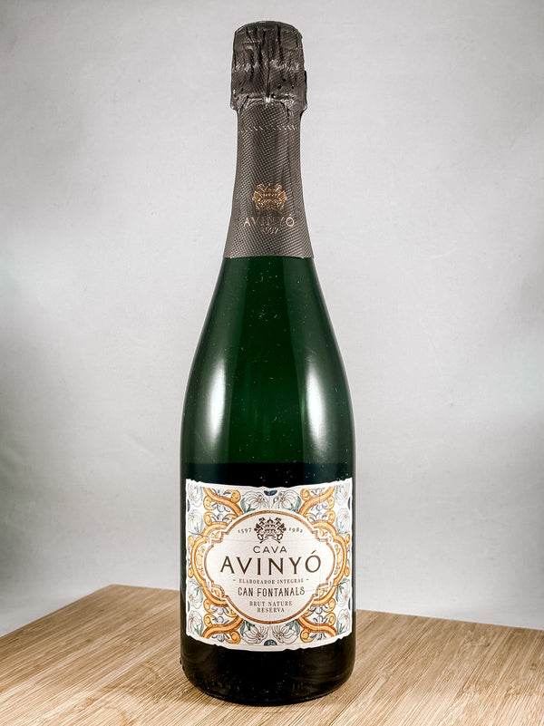 Avinyó Cava Reserve Brut Nature Can Fontanals, part of our champagne delivery and great for unique gift ideas.