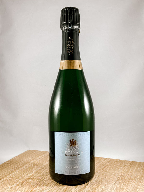 Benoit Cocteaux champagne. Part of our champagne club