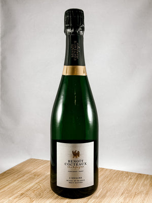 Benoit Cocteaux Champagne part of our monthly Bubbles club subscription. Curated shipments of clean farmed, small batch champagnes and sparkling wines. A great gift for any occasion.