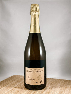 Champagne Lelarge-Pugeot Tradition, part of our champagne delivery and great for unique gift ideas.