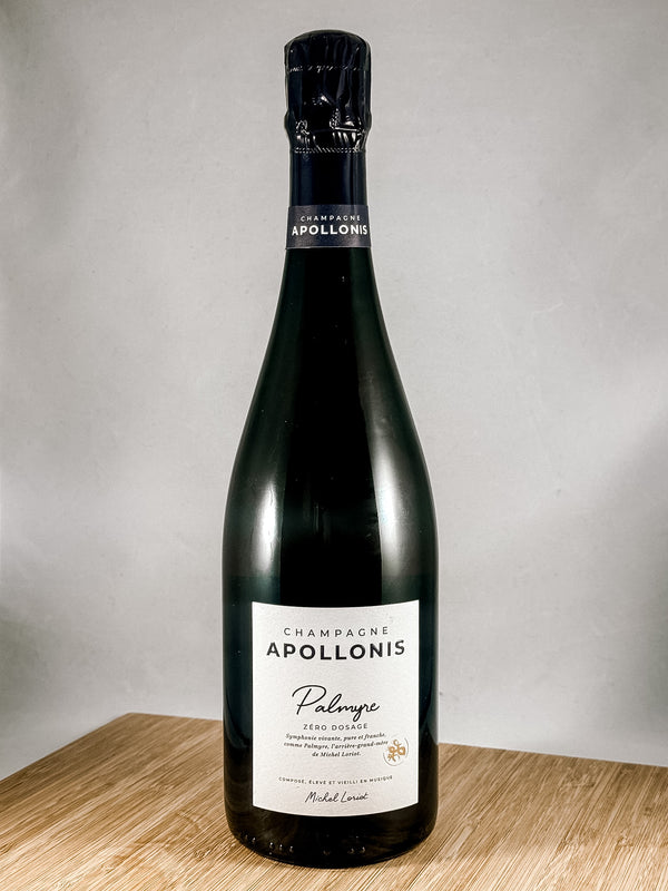 Champagne Apollonis, part of our monthly champagne club, wine delivery, unique gift ideas, send bubbles gifts
