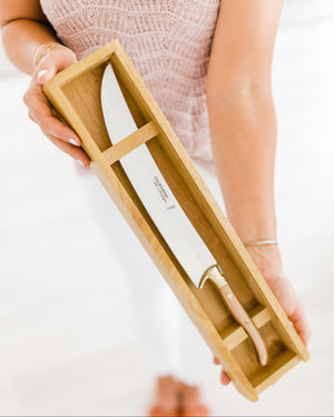 California Champagne Saber — a champagne lover's perfect gift. Handmade, California designed champagne sabers. Order now. An Exquisite Gift. Bespoke Hand-Crafted.