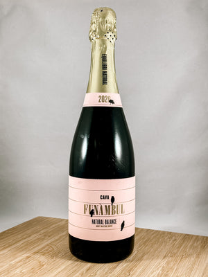 Funambul Cava part of our monthly Bubbles club subscription. Curated shipments of clean farmed, small batch champagnes and sparkling wines. A great gift for any occasion.