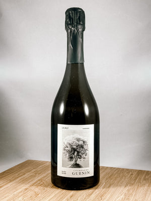 Guenin Champagne part of our monthly Bubbles club subscription. Curated shipments of clean farmed, small batch champagnes and sparkling wines. A great gift for any occasion.