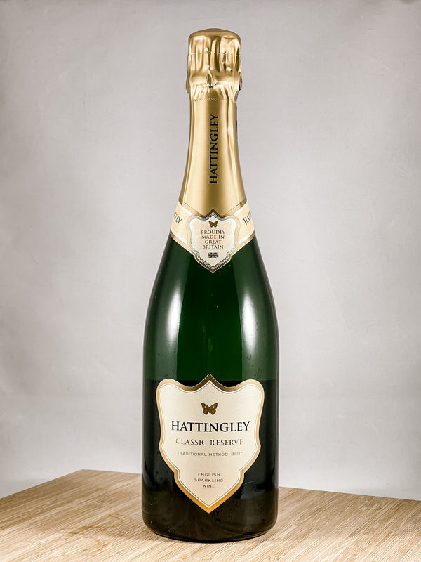 Hattingley English Brut, part of our champagne delivery and great for unique gift ideas.