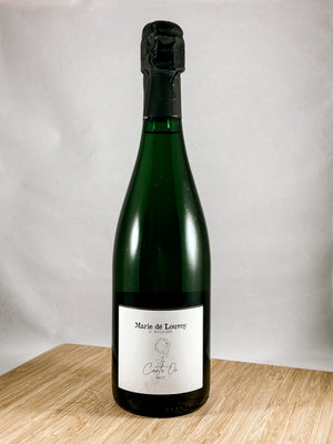 Marie de Louvoy Cremant, part of our monthly champagne club, wine delivery, unique gift ideas, send bubbles gifts