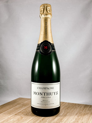 Monthuys Champagne part of our monthly Bubbles club subscription. Curated shipments of clean farmed, small batch champagnes and sparkling wines. A great gift for any occasion.