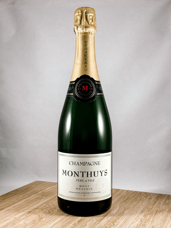 Monthuys Champagne part of our monthly Bubbles club subscription. Curated shipments of clean farmed, small batch champagnes and sparkling wines. A great gift for any occasion.