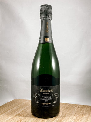 Recaredo Corpinnat, part of our monthly champagne club, wine delivery, unique gift ideas, send bubbles gifts