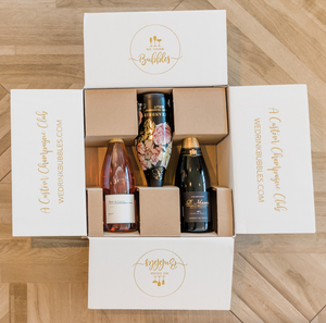 We Drink Bubbles, a curated champagne club featuring clean-farmed boutique bubbles and grower champagnes perfect for gifting or yourself