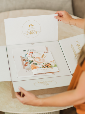 Tasting kit -This set is designed to help you and your bubbles-loving friends to refine your palate and expand your bubbles knowledge in a new, fun way!