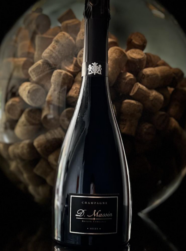 Champagne D. Massin, part of our champagne delivery and great for unique gift ideas.