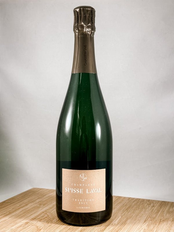 Suisse Laval Champagne, part of our monthly champagne club, wine delivery, unique gift ideas, send bubbles gifts