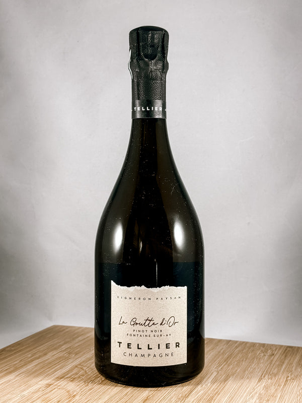 Tellier Champagne, part of our monthly champagne club, wine delivery, unique gift ideas, send bubbles gifts