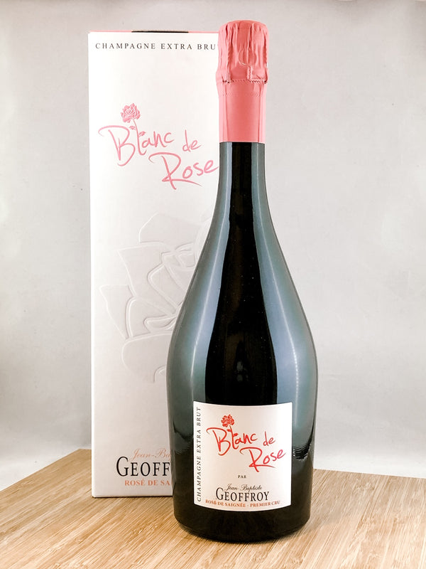 Geoffroy Blanc de Rose Champagne, part of our champagne delivery and great for unique gift ideas.