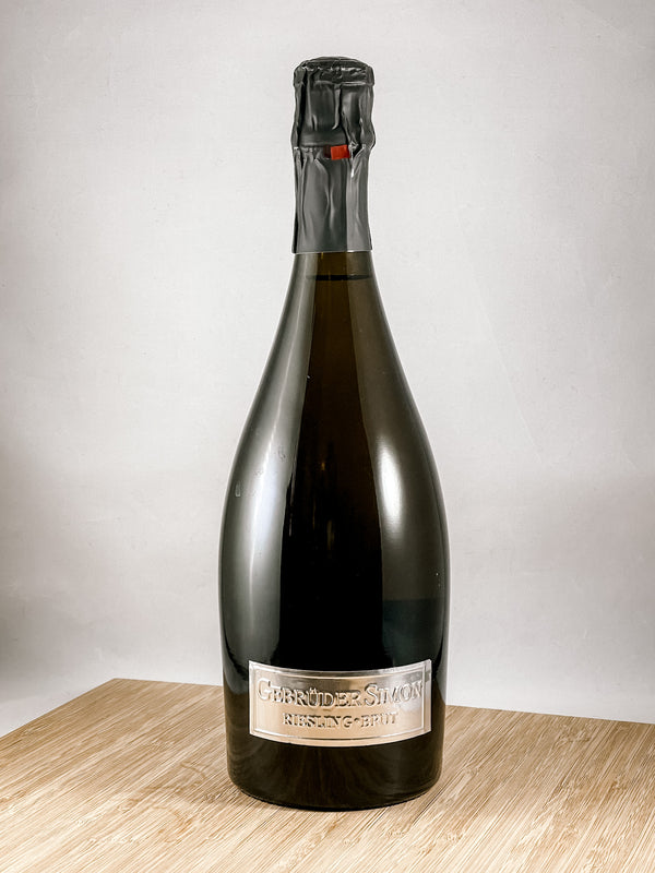 Gebrunder Simon Riesling Sekt, part of our champagne delivery and great for unique gift ideas.