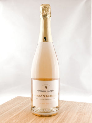 Victorine de Chastenay Cremant Rose, part of our monthly champagne club, wine delivery, unique gift ideas, send bubbles gifts