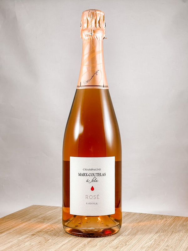 Marx-Coutelas Champagne, part of our champagne club. Great for gifts or to spoil yourself with clean farmed boutique brut nature champagnes and sparkling wines