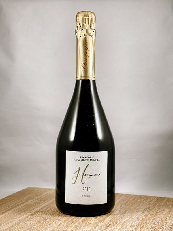 Marx-Coutelas Champagne, part of our champagne club. Great for gifts or to spoil yourself with clean farmed boutique brut nature champagnes and sparkling wines