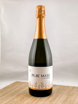 Pere Mate cava brut rose, part of our monthly champagne club, wine delivery, unique gift ideas, send bubbles gifts