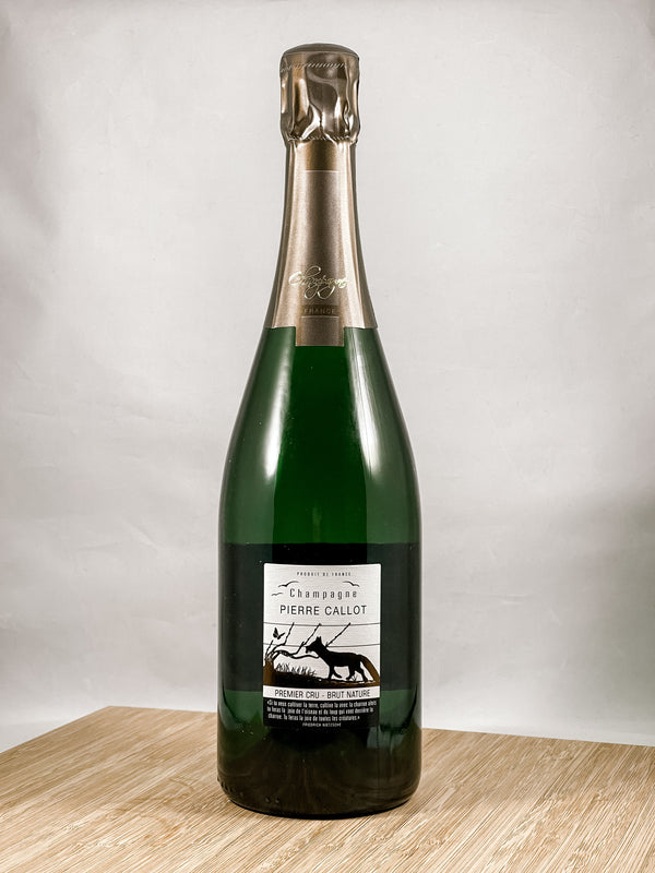 Pierre Callot Champagne, part of our champagne club. Great for gifts or to spoil yourself with clean farmed boutique brut nature champagnes and sparkling wines
