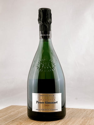 Pierre Gimonnet Champagne Brut, part of our monthly champagne club, wine delivery, unique gift ideas, send bubbles gifts