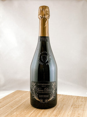 Pierre Peters Les Chetillons Champagne, part of our monthly champagne club, wine delivery, unique gift ideas, send bubbles gifts
