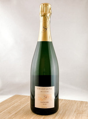 Sanger Champagne, part of our monthly champagne club, wine delivery, unique gift ideas, send bubbles gifts