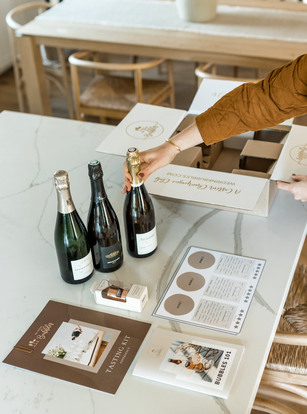 Tasting kit -This set is designed to help you and your bubbles-loving friends to refine your palate and expand your bubbles knowledge in a new, fun way!