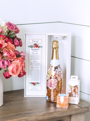 Sparkling wine Congrats gift bundle. The perfect gift to say congratulations for every occasion