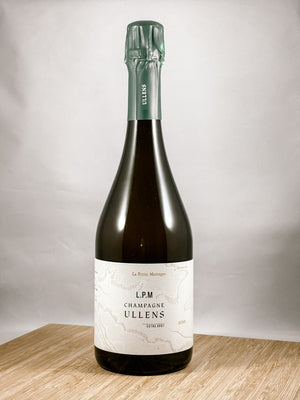Champagne Ullens LPM, part of our champagne club. Great for gifts or to spoil yourself with clean farmed boutique brut nature champagnes and sparkling wines